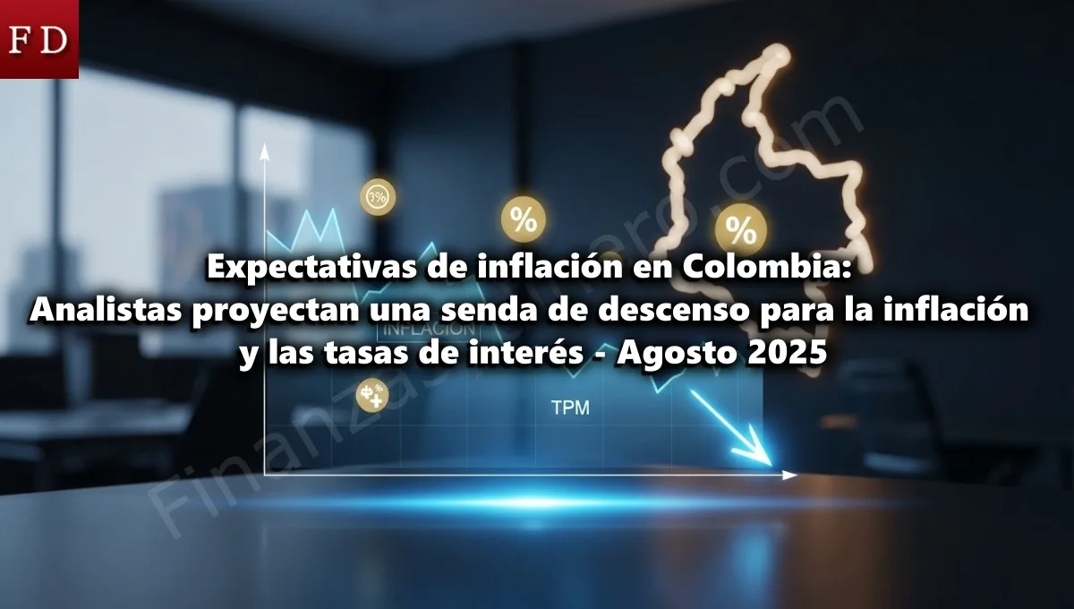 Expectativas de inflación en Colombia Analistas proyectan una senda de descenso para la inflación y las tasas de interés Agosto 2025