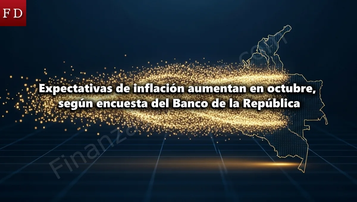 Expectativas de inflación aumentan en octubre según encuesta del Banco de la República