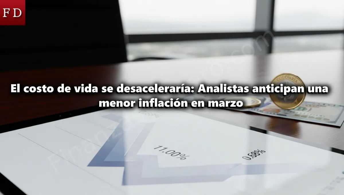 El costo de vida se desaceleraría Analistas anticipan una menor inflación en marzo