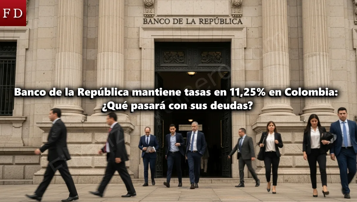 Banco de la República mantiene tasas en 11,25% en Colombia Qué pasará con sus deudas