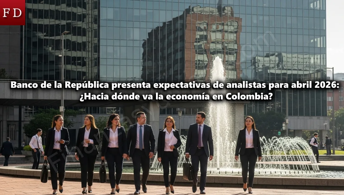 Banco de la República presenta expectativas de analistas para abril 2026 Hacia dónde va la economía en Colombia