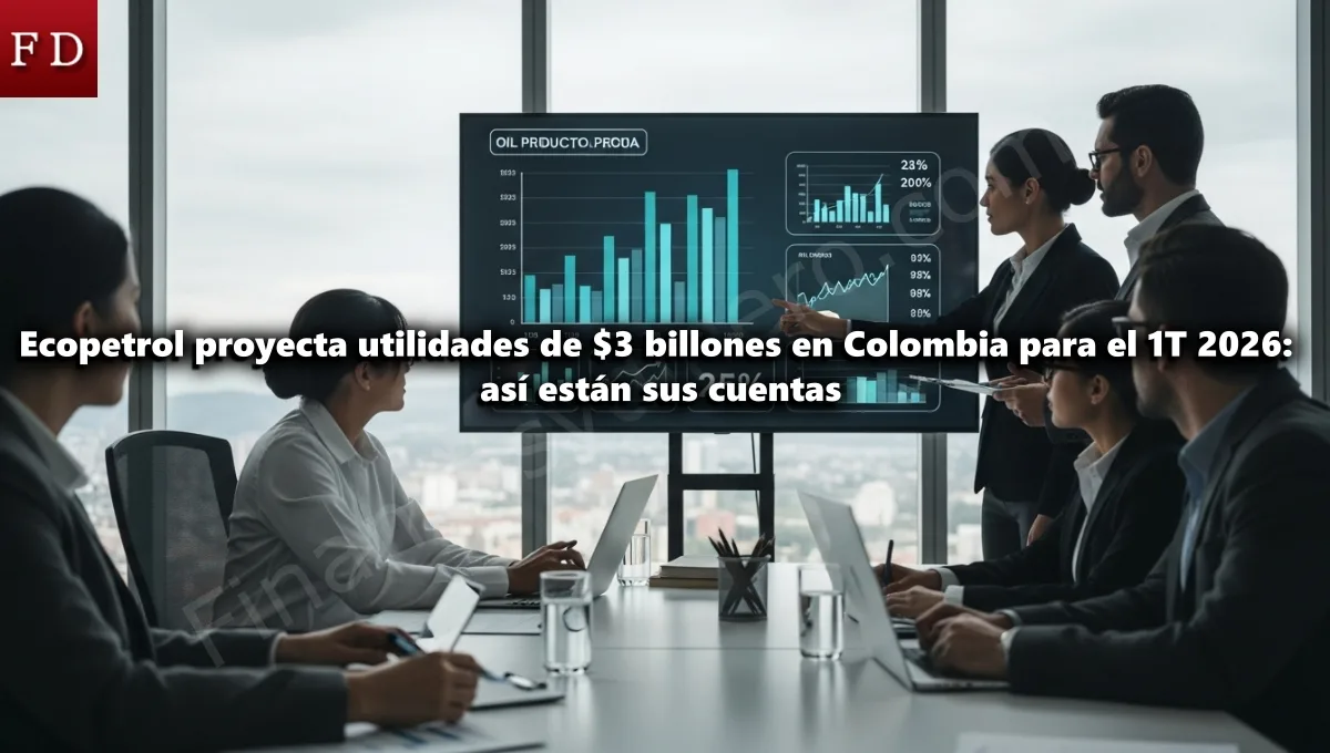 Ecopetrol proyecta utilidades de $3 billones en Colombia para el 1T 2026 así están sus cuentas