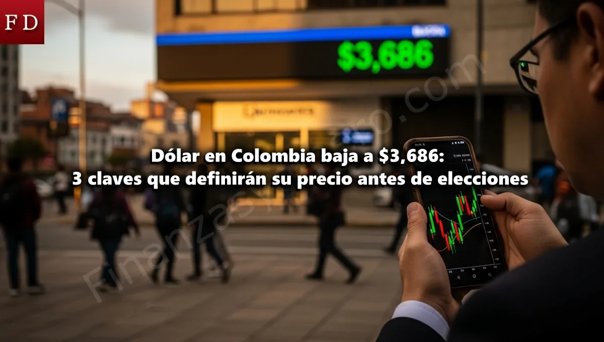 Dólar en Colombia baja a $3,686 3 claves que definirán su precio antes de elecciones - Semana 21 de 2026
