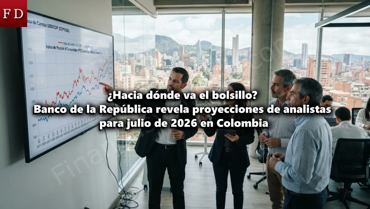 Hacia dónde va el bolsillo Banco de la República revela proyecciones de analistas para julio de 2026 en Colombia