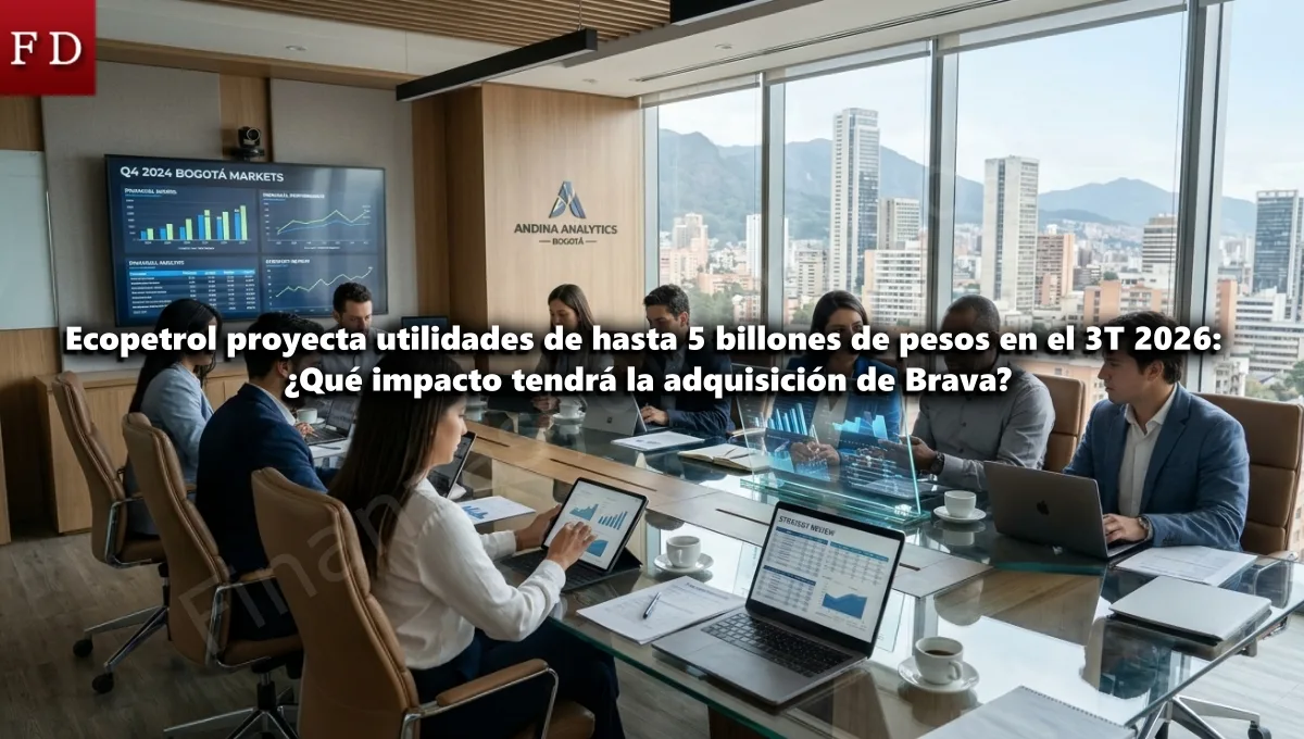 Ecopetrol proyecta utilidades de hasta 5 billones de pesos en el 3T 2026 Qué impacto tendrá la adquisición de Brava